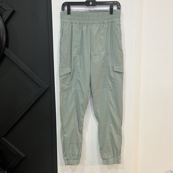 Yogalicious Mint Green Trekki  Commuter  Outdoor Cargo Joggers Size Medium - Picture 1 of 8